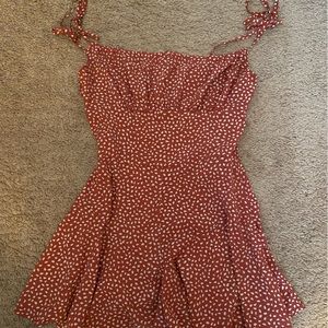 Dotted romper